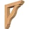 Ekena Millwork Funston Slat Smooth Bracket w/ Offset Brace, Western Red Cedar, 7 1/2"W x 36"D x 40"H BKT0806X36X40FST06SWR - alternate 1